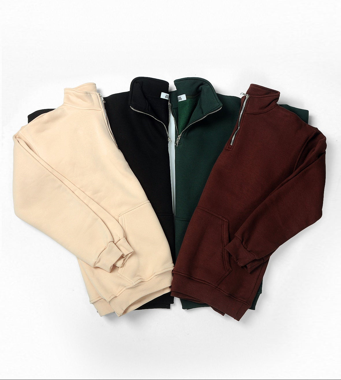 Half-zip hoodie