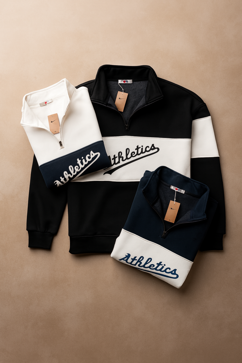 Quarter Zip Hoodie Athletics